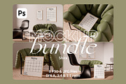 Art Mockup Set SHIRA, a Household Mockup by Bonumo (Thumbnail 1 of 13)