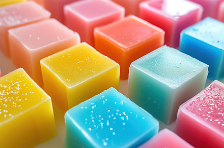 Colorful bars of soap background, a Beauty & Fashion Photo by AlyaAnd