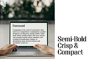 Proto Serif Semi-Bold, a Serif Font by Bukva™ Type Foundry (Thumbnail 9 of 13)