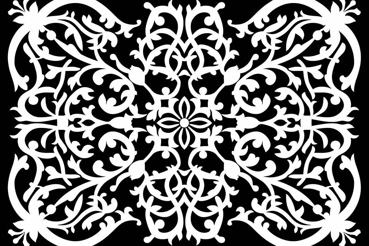 Laser Cut Pattern Vector Bundle, an Illustration by Designs_River (Photo 6 of 9)