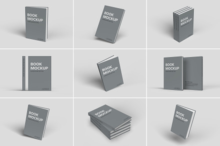 Hardcover Book Mockup