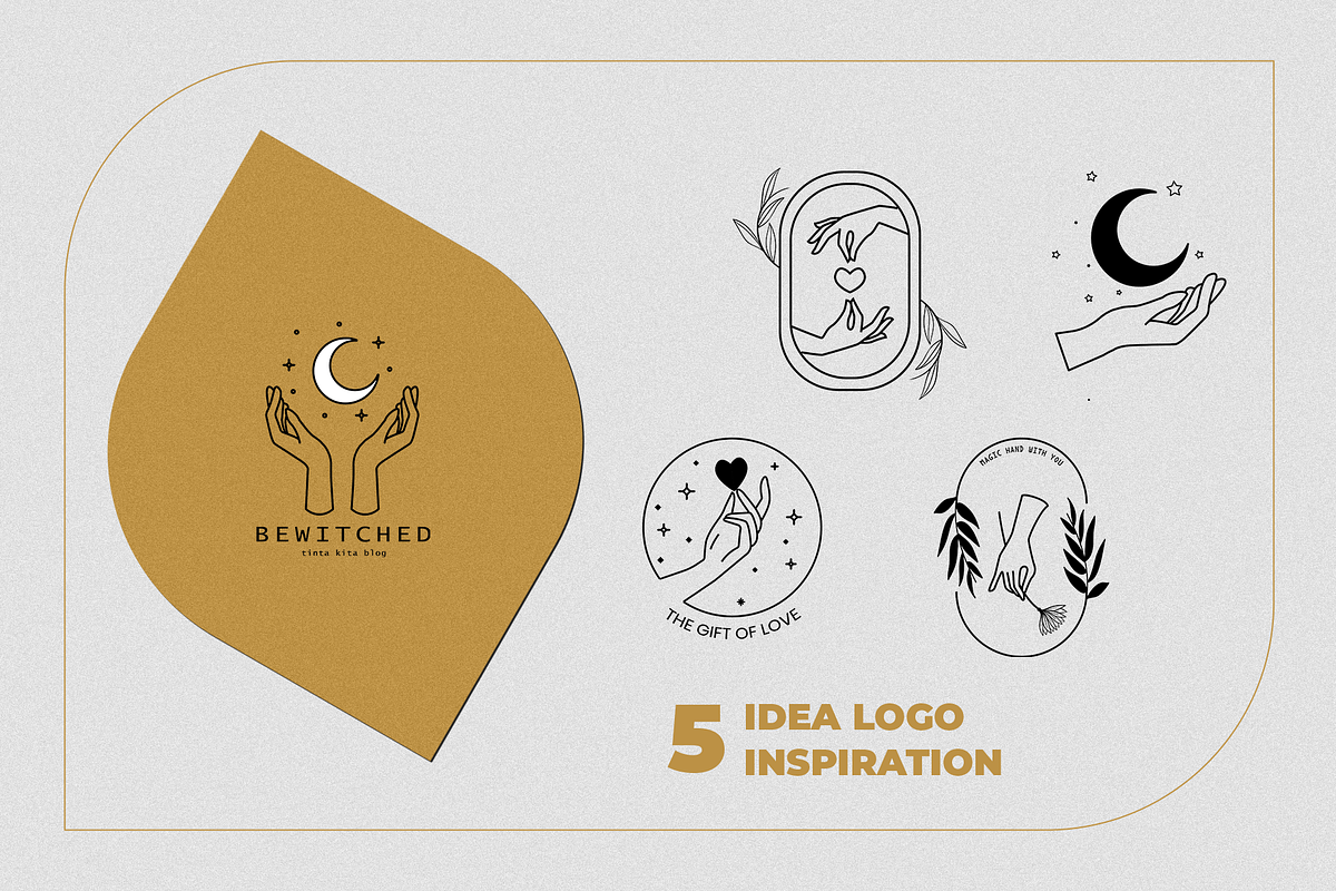 20 Hand Logo Lines and Decoration, an Illustration by Tintakita