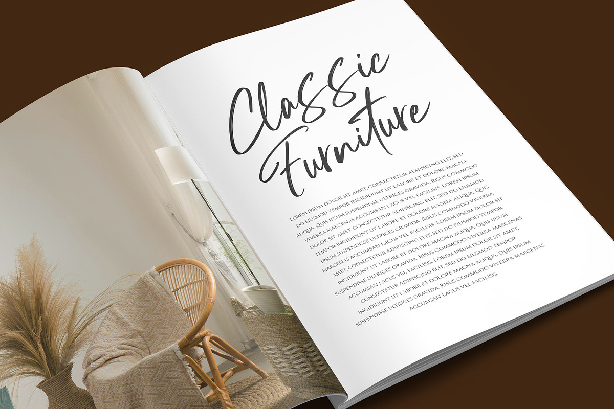 Hatichaly Classy Signature Brush Fon, a Script Font by RantautypeStudio (Photo 16 of 17)