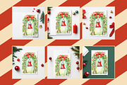 Christmas Card / Poster Mockup Set, an Advertising Mockup by pizza.studi0 (Thumbnail 4 of 6)
