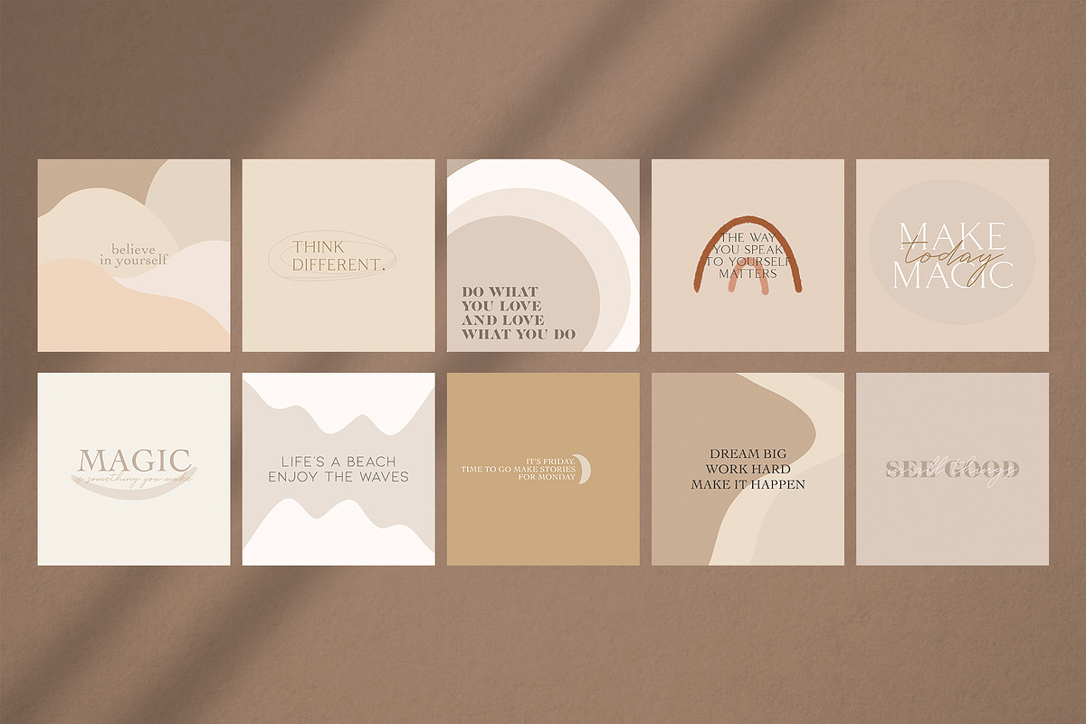 Quotes vol.1 | Instagram, Pinterest, a Social Media Template by Olg Store (Photo 2 of 7)