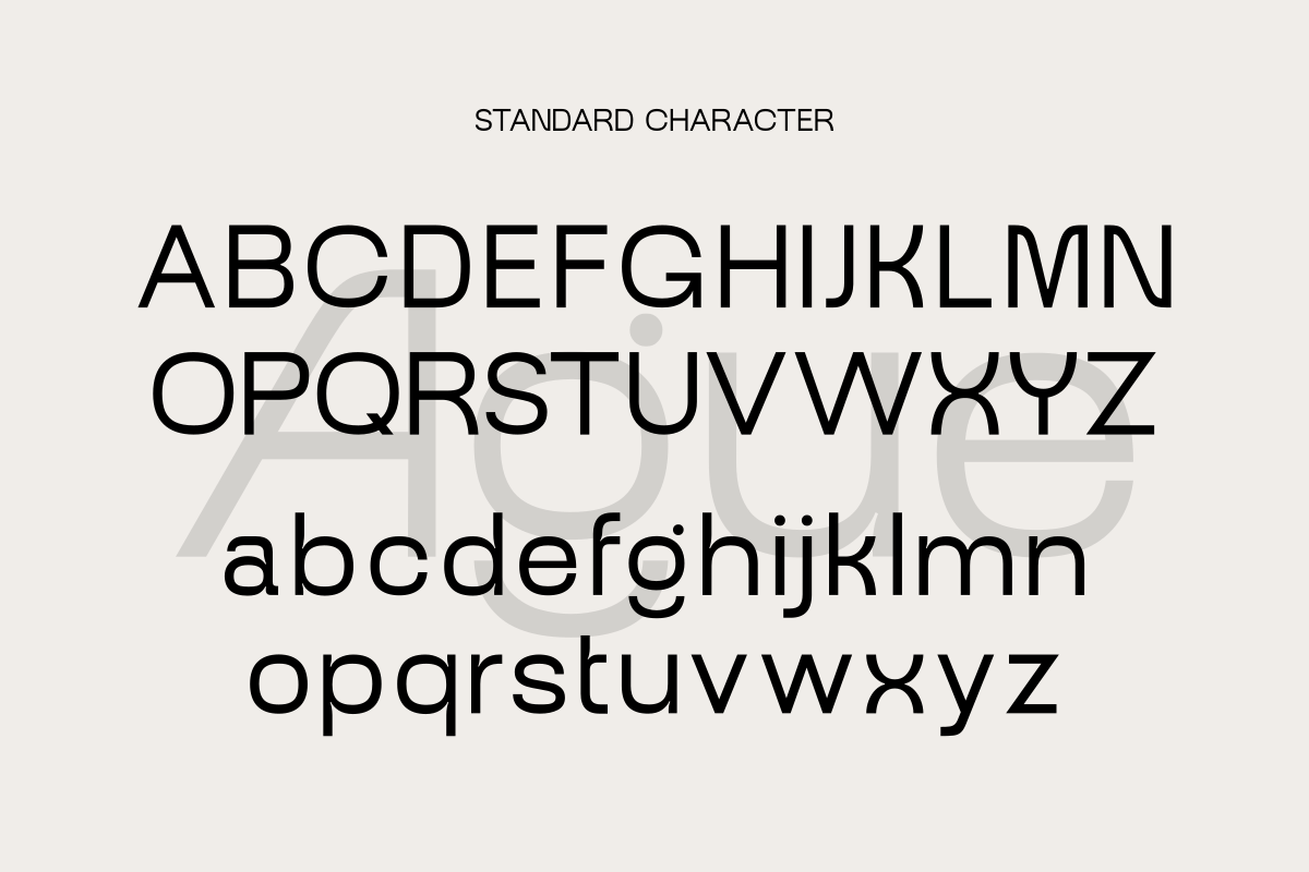 Ague, a Sans Serif Font by Zafiratype (Photo 14 of 14)