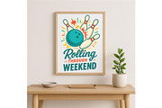 Rolling Through Weekend Wall Art, a Background Graphic by LaseredNinja (Thumbnail 4 of 7)