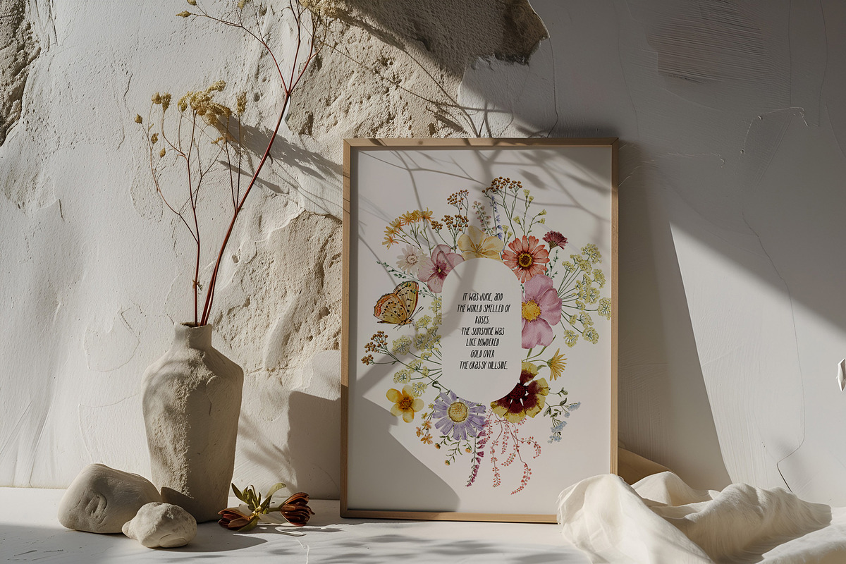 Dried Wildflowers - watercolor flora, an Illustration by SunnyAfternoons (Photo 7 of 15)
