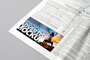 Newspaper Advertise Mockup v3, a Print Template by 2dsight (Thumbnail 2 of 10)