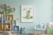 Dragons Watercolor Clipart, an Animal Illustration by ArtGiftsStudio (Thumbnail 5 of 6)