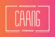 Caang, a Sans Serif Font by TGIF.STD (Thumbnail 1 of 9)