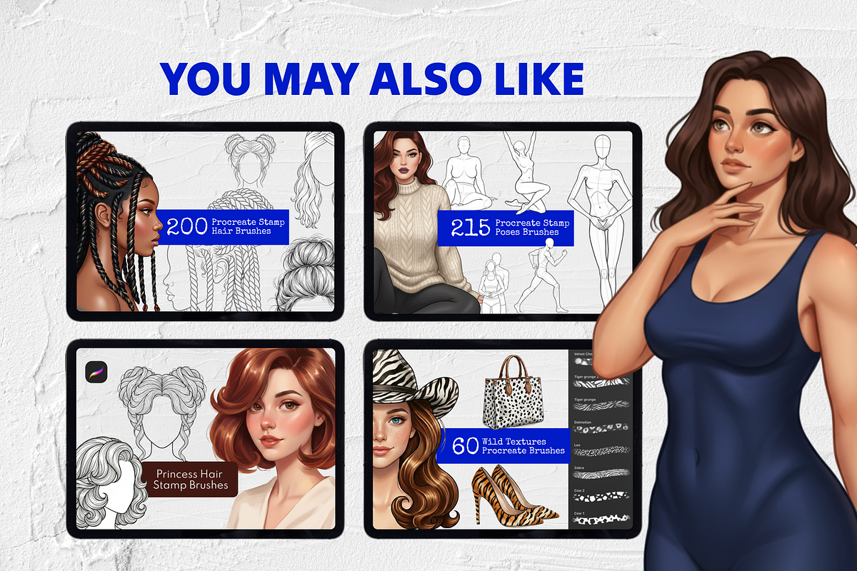 25 Portrait Procreate Color Palettes, a Palette Add-On by Selentaori Studio (Photo 8 of 8)