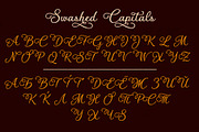Flores del Sol calligraphic font, a Script Font by Roland Huse Design (Thumbnail 3 of 7)