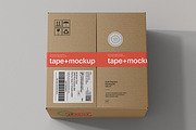 Shipping Box Mockup Kit, a Packaging Mockup by Catkie - Digital Art (Thumbnail 5 of 10)