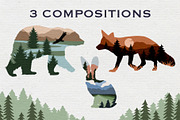 Landscape Creator, an Animal Illustration by Alina Sh (Thumbnail 7 of 12)