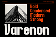 Varenon — Bold Display Typeface, a Sans Serif Font by Muksal Creative (Thumbnail 4 of 12)
