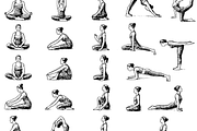 Yoga Poses and Wellness, an Object Graphic by RT Studio (Thumbnail 3 of 4)