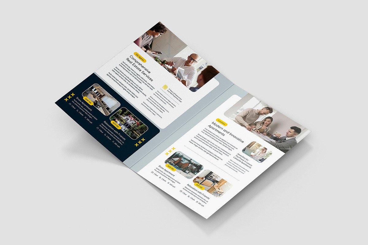 Realtor Estate Agent Brochure Bifold, a Brochure Template by artbart (Photo 4 of 8)