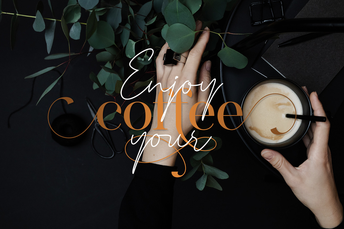 Luthon Southard | Stylish Font Duo, a Handwritten Font by Lemonthe (Photo 5 of 10)