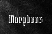 Morpheus Blackletter Typeface, a Blackletter Font by infernostudio3 (Thumbnail 1 of 10)