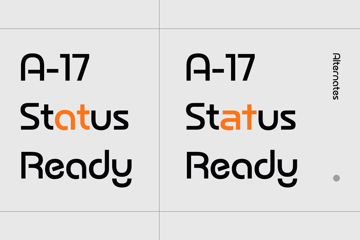 Grogol – Futuristic Geometric Sans, a Sans Serif Font by Drizy (Photo 4 of 8)