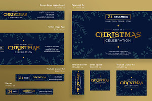 Banners Pack Christmas Celebration