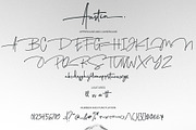 Austin - Stylish Signature Font, a Script Font by alphArtype (Thumbnail 9 of 9)