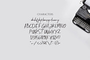 Authortscript Easy Handwritten Font, a Font by TrimStudio (Thumbnail 8 of 8)