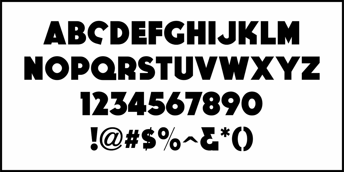 Paducah JNL, a Sans Serif Font by Jeff Levine Fonts (Photo 3 of 5)