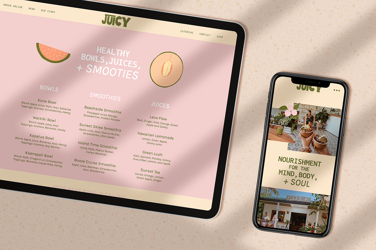 ShowIt Website Template for Cafe, a Websites & App Template by Scribble Society (Photo 5 of 8)