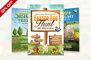 60% OFF Spring / Easter Bundle Flyer, a Flyer Template by Creative Waffle (Thumbnail 1 of 5)