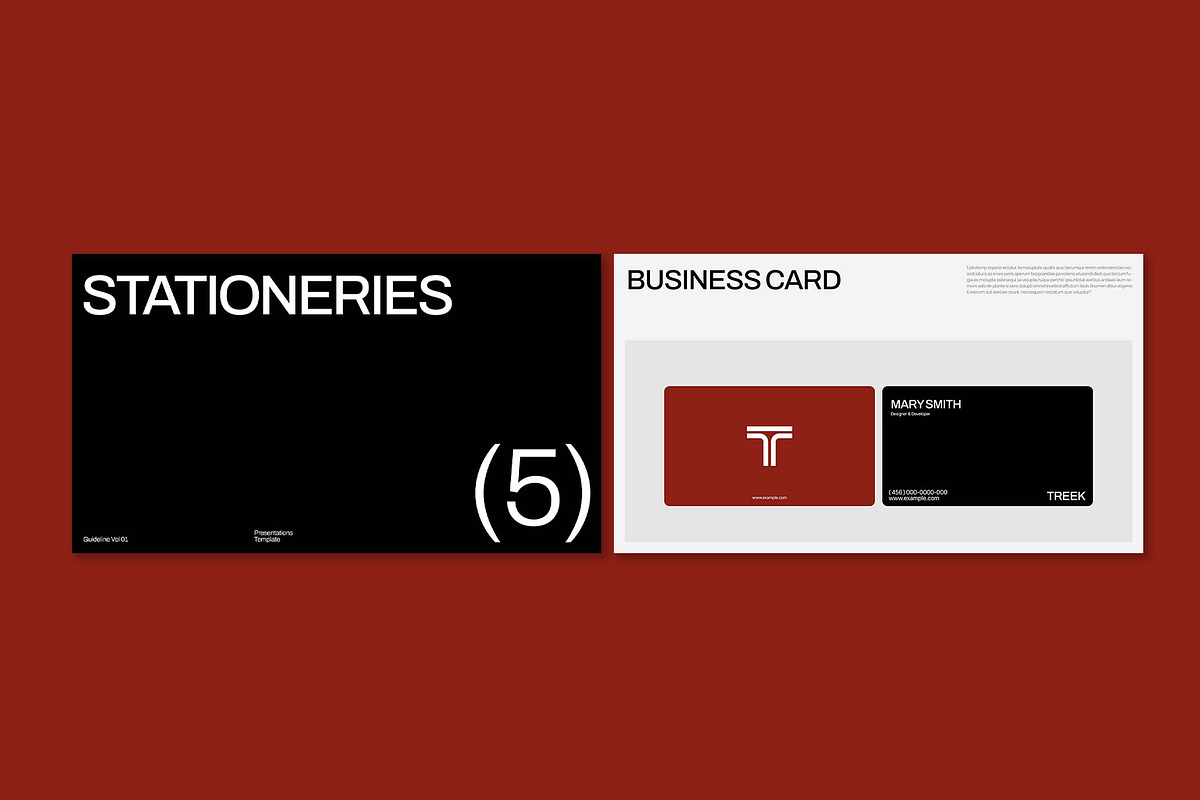 Modern Brand Guidelines Template, a Branding & Logo Template by Devators (Photo 7 of 7)