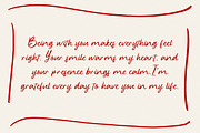 Whispering Pines Handwritten Script, a Script Font by Letterhend Studio (Thumbnail 6 of 9)