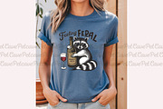 Raccoon Shenanigans Funny PNG Bundle, a Graphic by Pet Cave (Thumbnail 2 of 10)