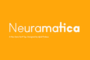 TG Neuramatica, a Sans Serif Font by Tegamitype (Thumbnail 1 of 10)