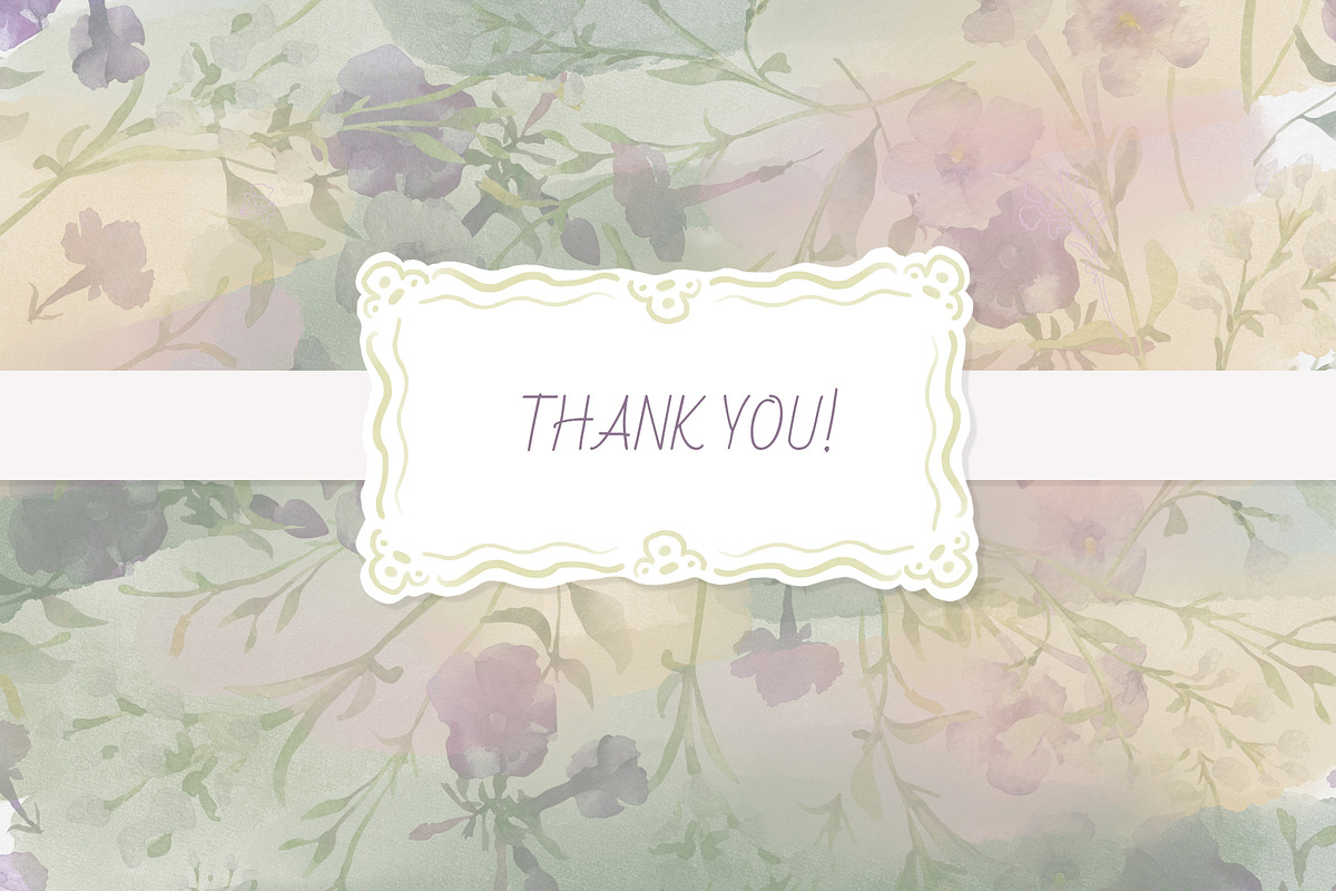 Soft flowers watercolor aesthetic, a Decorative Illustration by Kate Lanbina (Photo 17 of 17)