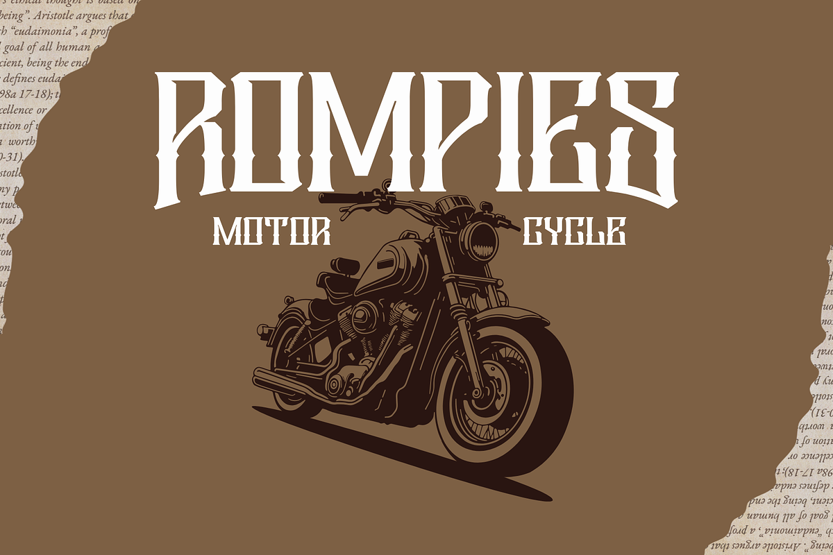 Megaz Vintage - Branding Logo Font, a Serif Font by Nirmana Visual (Photo 4 of 11)