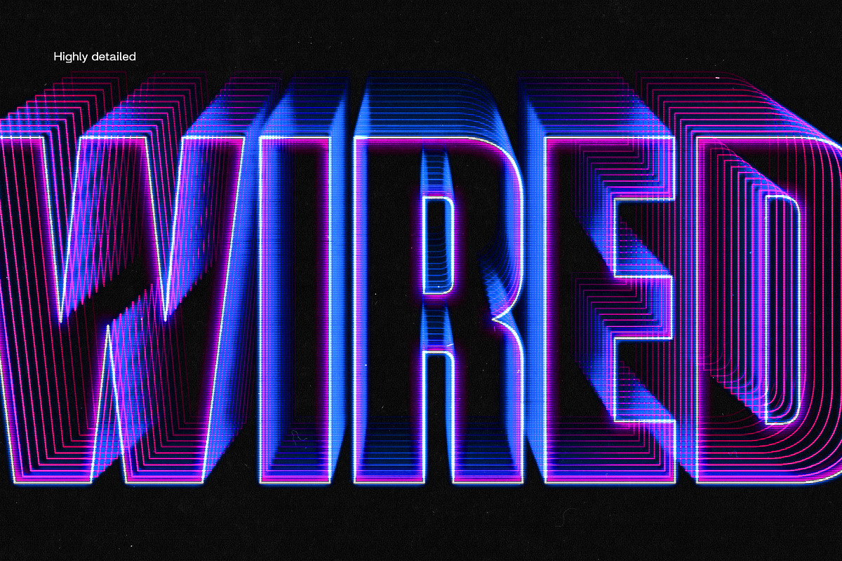 Wired Text Distortion, a Graphic by Divided.co (Photo 4 of 5)