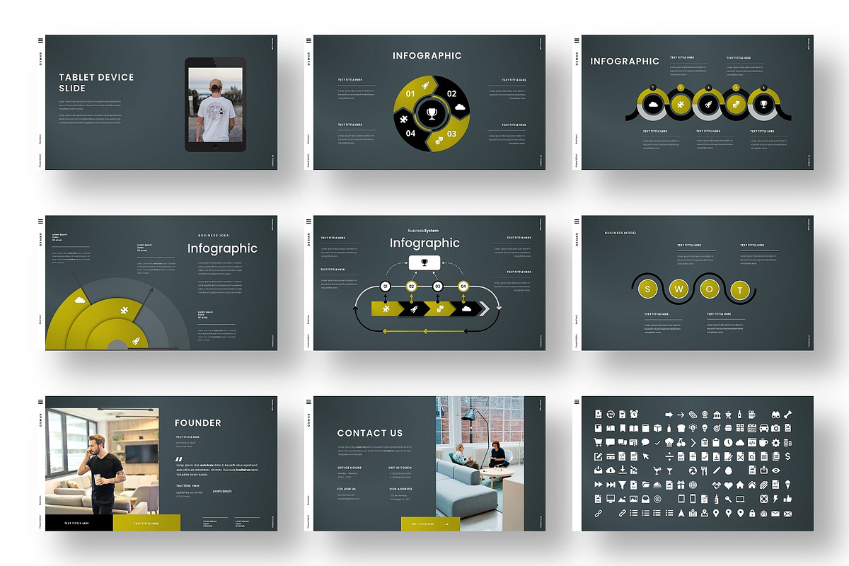 Osmar – Business Keynote Template, a Presentation Template by Dens Creative Studio (Photo 5 of 6)