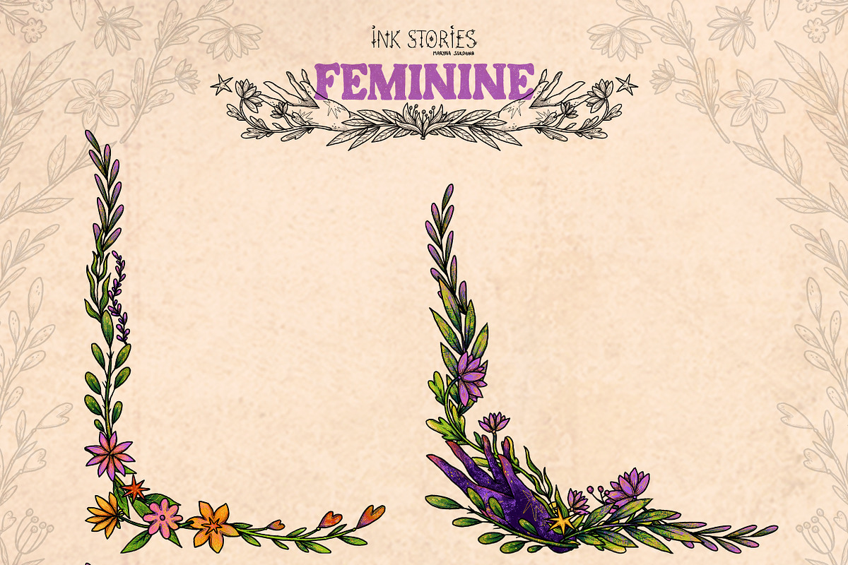 Feminine. Female Reproductive System, a Healthcare Illustration by Ink Stories (Photo 15 of 17)