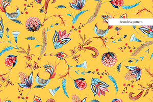 PALAMPORE, Seamless Patterns!