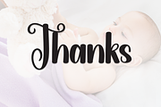 Babycute | Script Font, a Handwritten Font by Scratchones (Thumbnail 9 of 9)