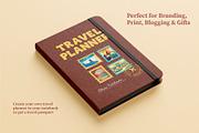 Travel Stickers and Retro Postage, an Object Illustration by Lettering_Logo (Thumbnail 8 of 14)