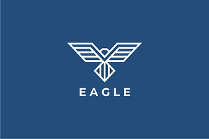 Geometric Eagle Logo, a Branding & Logo Template by yopie