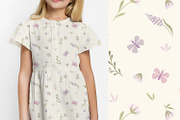 Floral summer kids ditsy pattern, a Seasonal Illustration by DigitalArsiart (Thumbnail 4 of 5)
