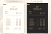 Bundle of Letterhead and Invoice, a Stationery Template by Creatif Foundry (Thumbnail 6 of 7)
