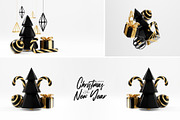 3d render Christmas illustrations, a Background Graphic by Lunarts Studio (Thumbnail 5 of 8)