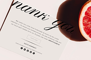Elegant Thank You Card Template, a Card Template by LePosey Studio (Thumbnail 2 of 5)