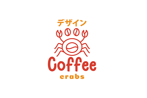 seafood restaurant crabs line logo, a Branding & Logo Template by devastd