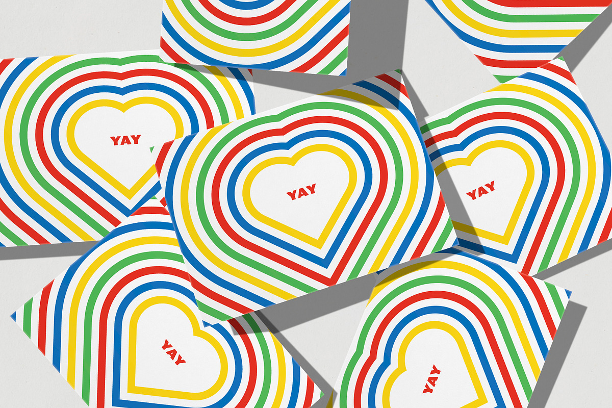 Greeting Card Pile Mockup (A2 Size), a Print Template by paper&stuff (Photo 4 of 5)